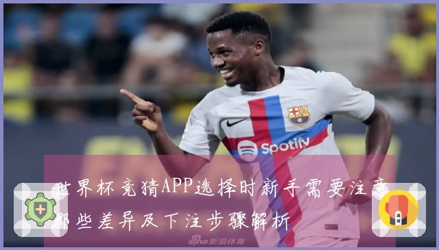 世界杯竞猜APP选择时新手需要注意哪些差异及下注步骤解析