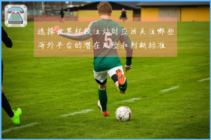 选择世界杯投注站时应该关注哪些海外平台的潜在风险和判断标准