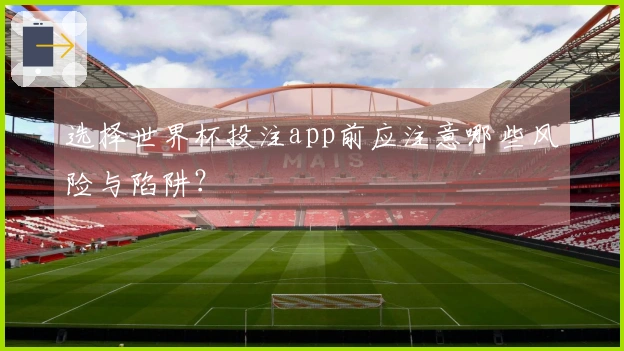选择世界杯投注app前应注意哪些风险与陷阱?