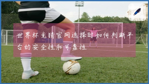 世界杯竞猜官网选择时如何判断平台的安全性和可靠性