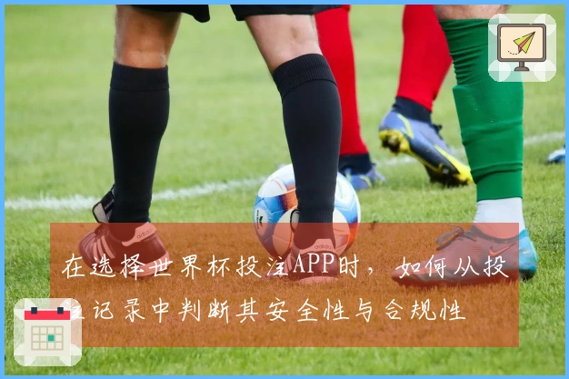 在选择世界杯投注APP时，如何从投注记录中判断其安全性与合规性