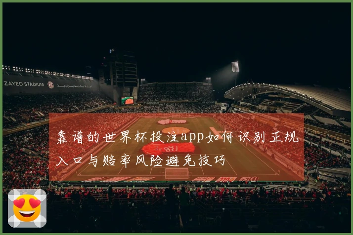 靠谱的世界杯投注app如何识别正规入口与赔率风险避免技巧